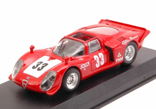 Модель 1:43 Alfa Romeo 33.2 Spider #33 Winner 3h Rio De Janeiro 1969 Carlos Pace