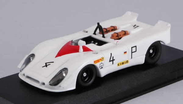 Porsche 908/02 Flunder #4 1000 Km Nurburgring 1969 Stommelen - Herman BEST9754 Модель 1:43