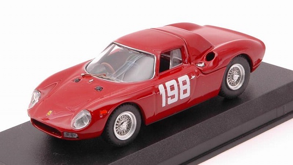 Ferrari 250 LM #198 Winner Coppa FISA Monza 1966 E.Lualdi BEST9767 Модель 1:43