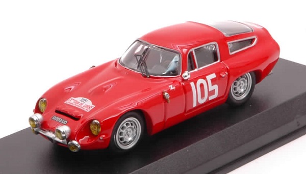 Модель 1:43 Alfa Romeo TZ1 #105 Tour De Corse 1964 Rolland - Augias