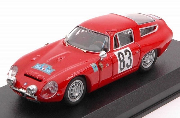 Alfa Romeo TZ1 #83 Winner Coupe Des Alpes 1964 Rolland - Augias BEST9808 Модель 1:43
