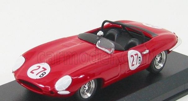 Модель 1:43 JAGUAR E Type Spider N 27 Riverside 1961 Krause, Red
