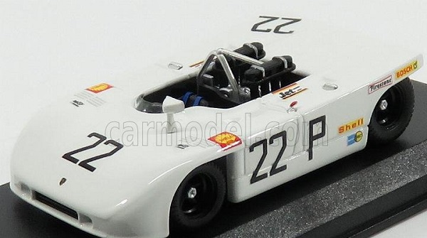 PORSCHE 908/03 N 22 Winner 1000km Nurburgring 1970 Elford - Ahrens Jr, White BEST9032/2 Модель 1 43
