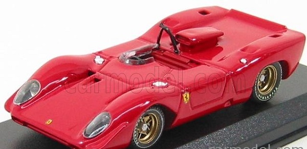 Модель 1:43 Ferrari 312 Spider Prova - red