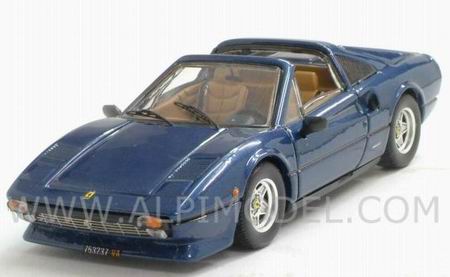 Ferrari 308 GTS Strada - blue met BEST9232 Модель 1:43