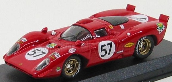 Ferrari 312 P Coupe №57 Le Mans BEST9290 Модель 1:43