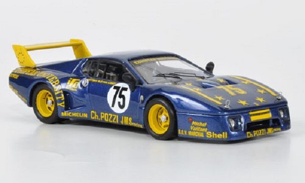 Ferrari 512 BB LM №75 Le Mans BEST9317 Модель 1:43