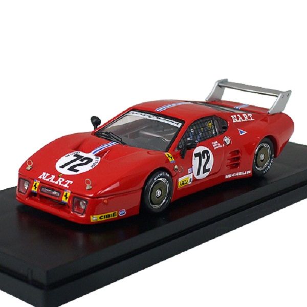 Модель 1:43 Ferrari 512 BB LM 3a-serie №72 Le Mans (Cudini Morton - Paul)