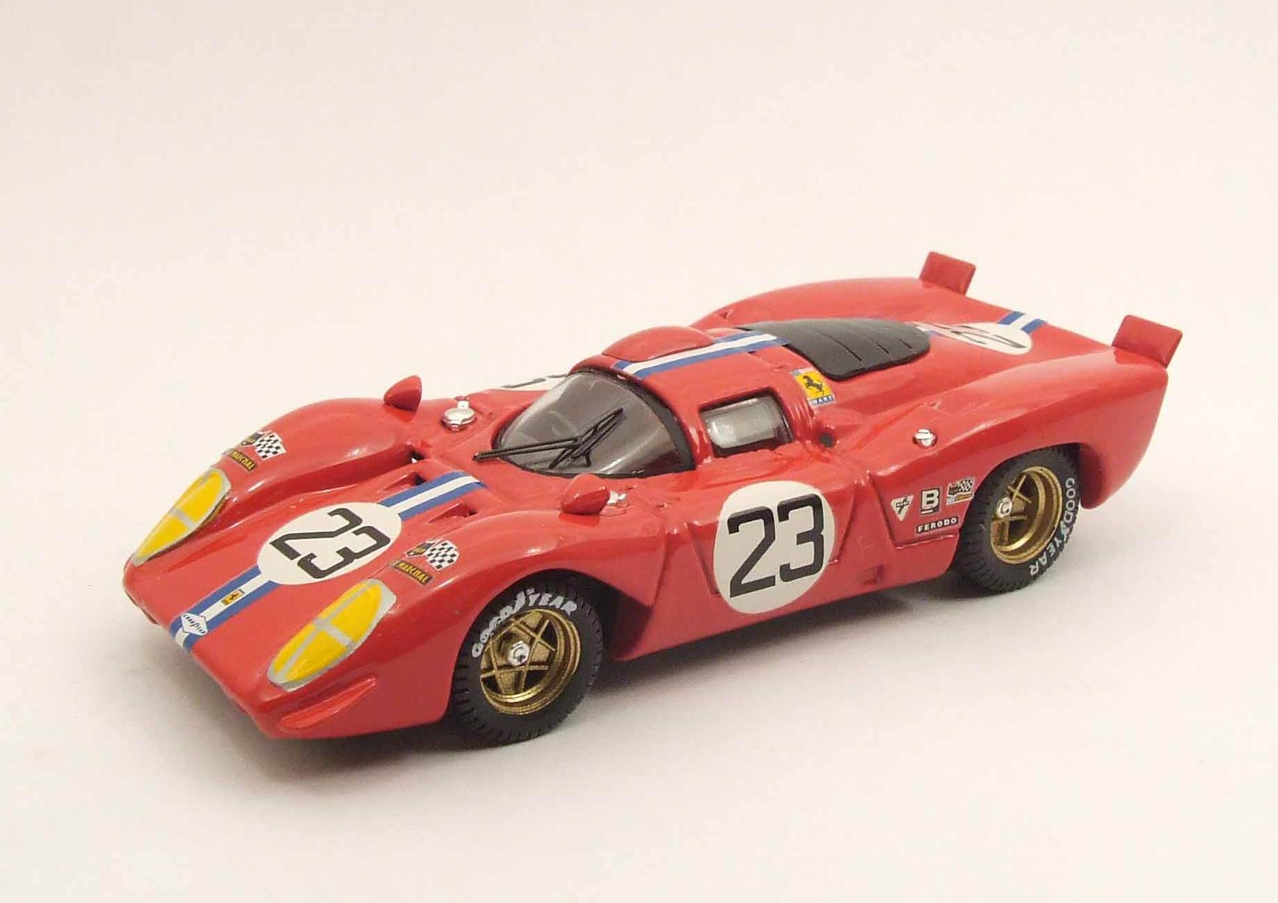Модель 1:43 Ferrari 312 P Coupe №23 Sebring (Chinetti JR. - ADAMOWICZ)
