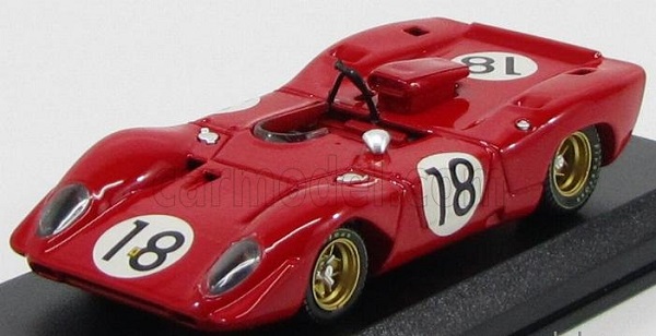 Модель 1:43 Ferrari 312 P Spider №18 Le Mans Test (Brambilla - Schetty)