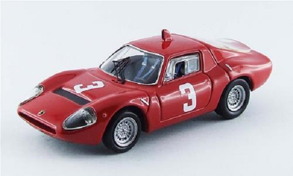 Abarth OT 1300 #3 Winner Hockenheim 1967 T. Hezemans BEST9523 Модель 1:43