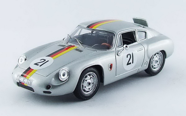 Модель 1:43 Porsche Abarth №21 1000km PARIGI (LINGUE - Gerhard Koch)