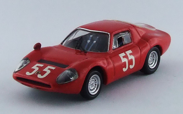 Модель 1:43 FIAT Abarth OT 1300 Coupe №55 Monza (BAGHETTI - Leo Cella - FISCHHABER - FURTMAYR)