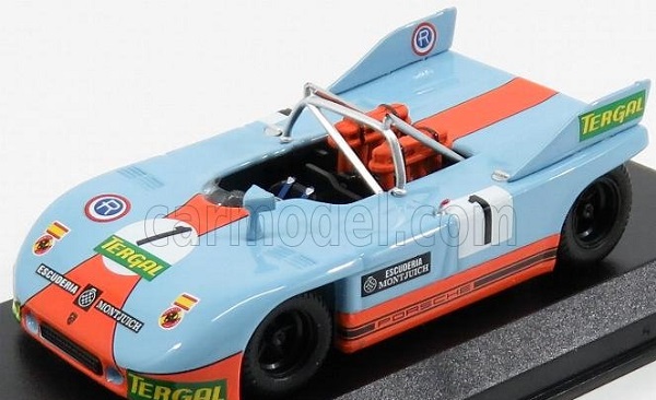 Модель 1:43 PORSCHE 908/03 Spider N1 1000km De Barcelona (1971) J.Fernandez, Light Blue