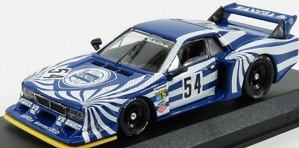 LANCIA Beta Montecarlo N54 6h Silverstone (1980) W.Rohrl - M.Alboreto, Blue White BEST9755 Модель 1:43