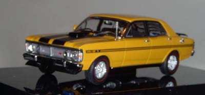 ford xy falcon gtho - yellow ochre A52710 Модель 1:43