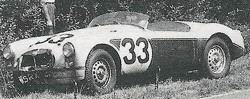 Модель 1:43 MG Twin Cam №33 Le Mans (T.Lund - C.Escott)