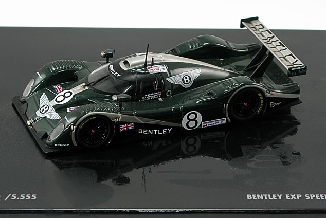 Модель 1:43 Bentley EXP Speed 8 №8 24h Le Mans (Andy Wallace - Butch Leitzinger - Eric van de Poele) (L.E.5555pcs)