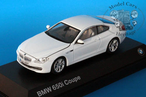 Модель 1:43 BMW 650i Coupe (F13) - white