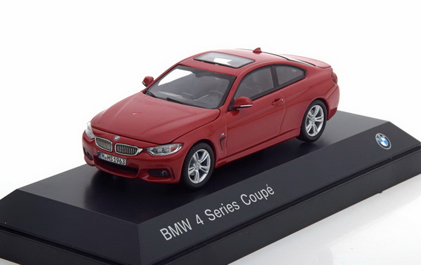 bmw 4-series coupe (f32) - red 80422318860 Модель 1:43