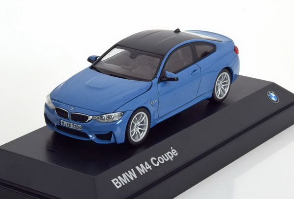 bmw m4 (f82) coupe - light blue 80422348799 Модель 1:43