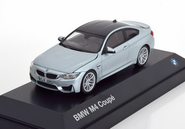 bmw m4 (f82) coupe - silver 80422348801 Модель 1:43