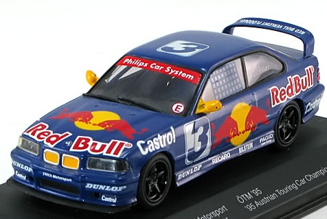 Модель 1:43 BMW M3 (E36) №3 OTM Quester «Red Bull»