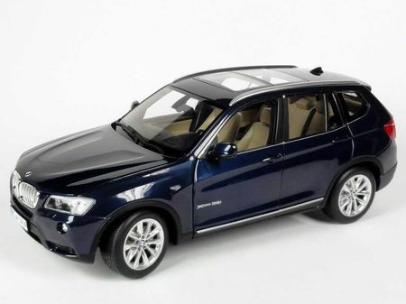 Модель 1:43 BMW X3 xDrive 35i (F25) - blue