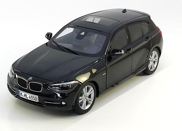 Модель 1:18 BMW 1er (F20) (5-door) - black