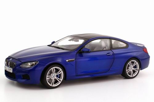 Модель 1:18 BMW M6 Coupe (F13) - San-marino blue
