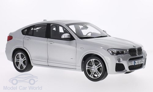 Модель 1:18 BMW X4 (F26) - silver
