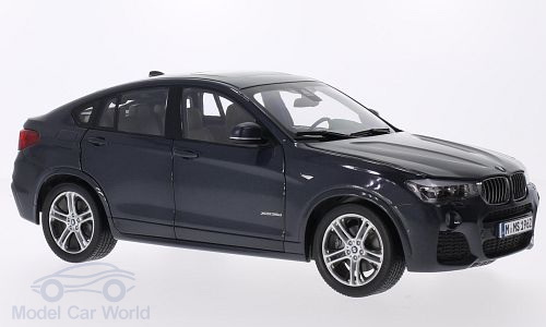 Модель 1:18 BMW X4 (F26) - dark grey