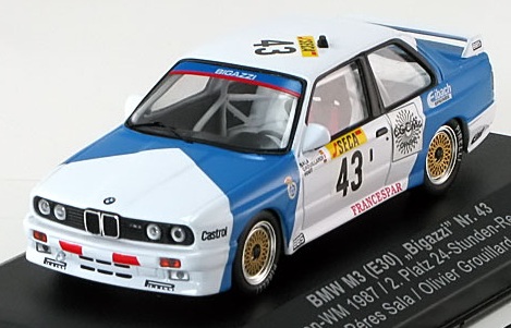 Модель 1:43 BMW M3 (E30) №43 Spa (Peres Sala - Olivier Grouillard - W.Vogt)
