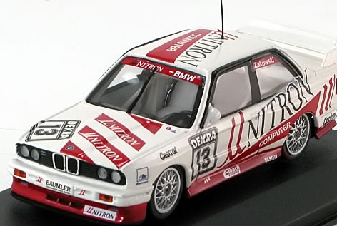 Модель 1:43 BMW M3 (E30) №13 «Unitron» DTM (Zakowski)