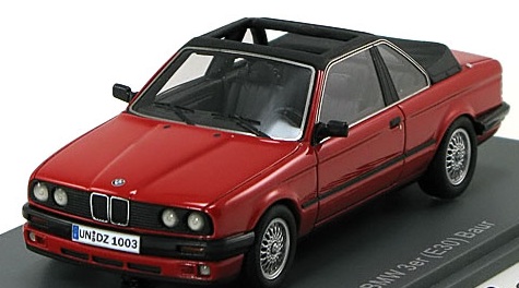 Модель 1:43 BMW 3er (E30) Baur Cabrio - red