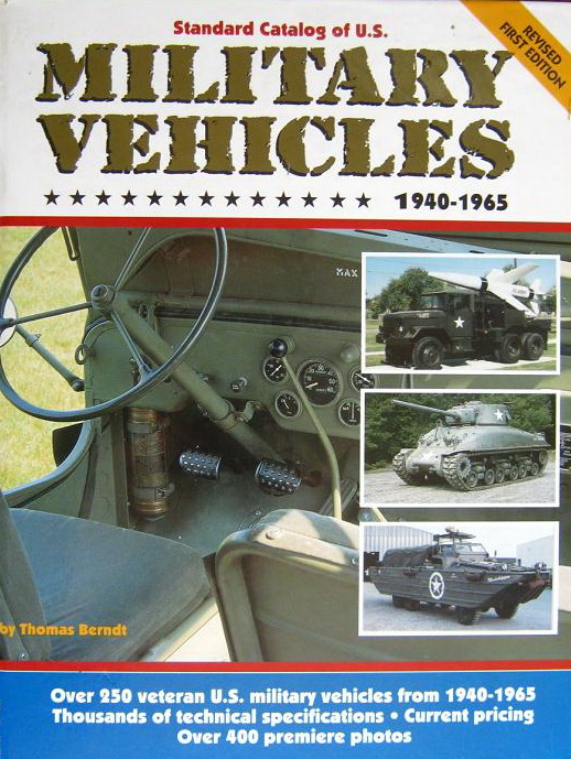 Модель 1:1 Standard Catalog of U.S. Military Vehicles, 1940-1965 (revised 1st edition)