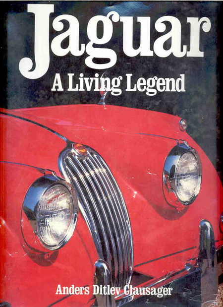 jaguar: a living legend hardcover - by anders ditlev clausager B-2009 Модель 1:1