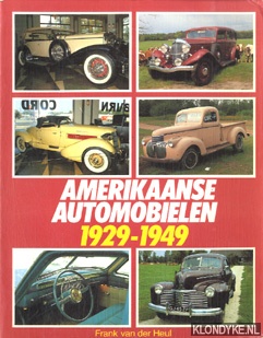 amerikaanse automobielen 1929-1949 heul, frank h.m. van der B-2011 Модель 1:1