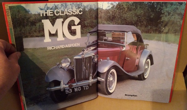 Модель 1:1 The classic MG / Richard Aspden