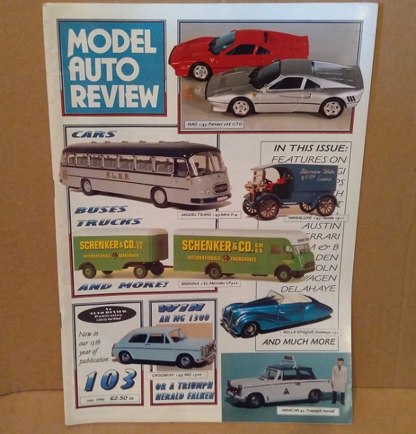 Model Auto Review Magazine № 103 BB-31 Модель 1:1