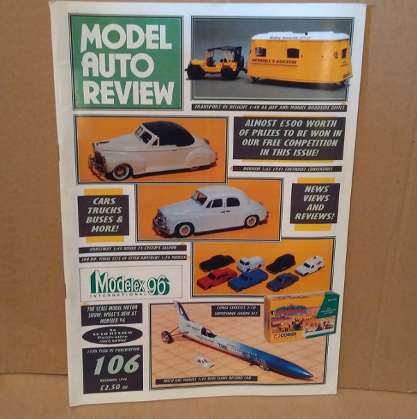 Model Auto Review Magazine № 106 BB-35 Модель 1:1