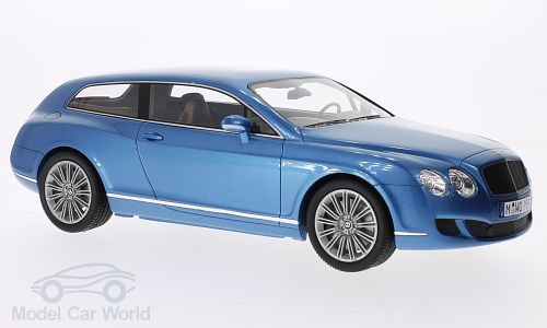 bentley continental flying star by touring - blue 193766 Модель 1:18