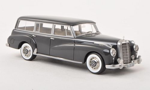 Модель 1:43 Mercedes-Benz 300C (W186) «Binz» - dark grey (L.E.for ModelCarWorld)