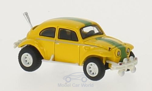 Volkswagen Baja Bug - yellow/green 213641 Модель 1:87
