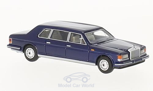 Модель 1:87 Rolls-Royce Silver Spur II Touring Limousine - dark blue