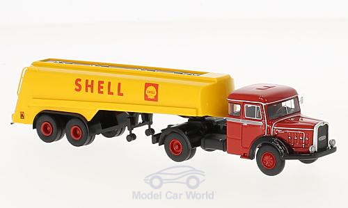 Bernard TD 150 «Shell» - red/yellow 223876 Модель 1:87