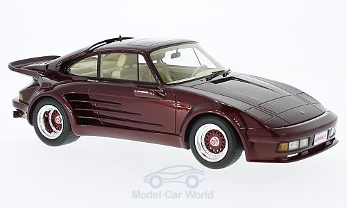 Модель 1:18 Porsche 911 turbo Gemballa Avalanche - Met.red 1986