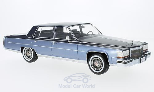 Модель 1:18 Cadillac Fleetwood Brougham - 2-tones blue