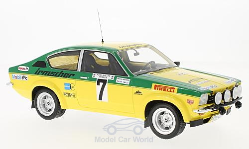 Модель 1:18 Opel Kadett C GT/E №7 Rallye DM, Rallye Hessen (Walter Smolej - Christian Geistdörfer)