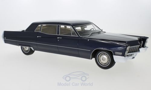 Модель 1:18 Cadillac Fleetwood Series 75 - dark blue